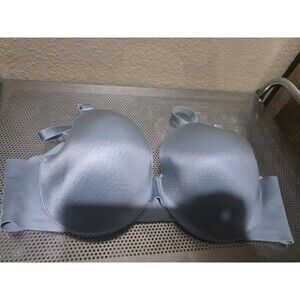 Soma Vanishing Back Full Coverage Blue Bra Underwired Women's 40D